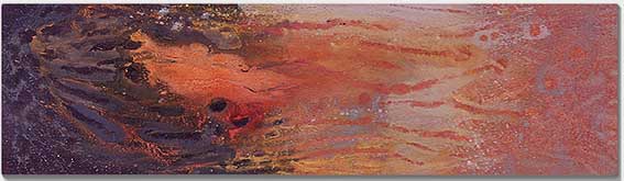 Petra Lemmerz: Salinen 6, 2003, 63 x 226 cm